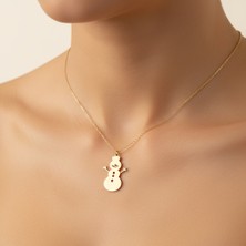 Tabitala Tabitela 8 Ayar Altın Kolye Ucu Kardan Adam GM402 1 gr