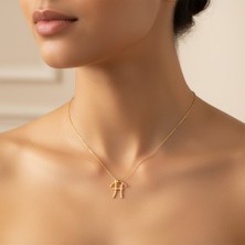 Tabitala TabiTela 14 ayar altın kolye ucu "H"harfi GM641 1 gr