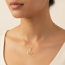 Tabitala TabiTela 8 ayar altın kolye ucu dans GM843 1 gr