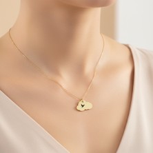 Tabitala TabiTela 14 ayar altın kolye ucu bulut GM545 1 gr