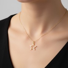 Tabitala TabiTela 14 ayar altın kolye ucu yıldız GM06 1 gr