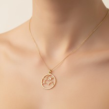 Tabitala TabiTela 14 ayar altın kolye ucu bulut GM546 1 gr