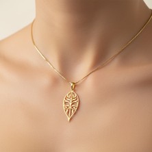 TabiTela 14 ayar altın kolye ucu maske   GM3879 1 gr