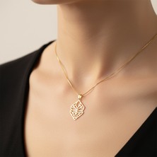 TabiTela 8 ayar altın kolye ucu maske   GM3867 0.5 gr