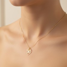 TabiTela 14 ayar altın kolye ucu maske   GM3868 1 gr