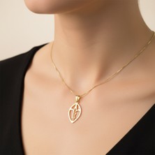 TabiTela 14 ayar altın kolye ucu maske   GM3861 0.5 gr