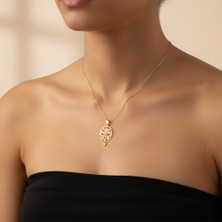 TabiTela 14 ayar altın kolye ucu maske   GM3871 1 gr