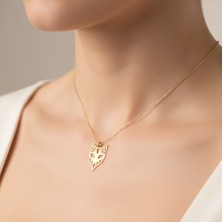 TabiTela 14 ayar altın kolye ucu maske   GM3856 1 gr