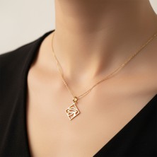 TabiTela 14 ayar altın kolye ucu Horus'un Gözü   GM6755 1 gr