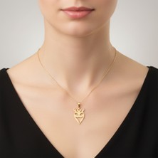 Tabitela 14 Ayar Altın Kolye Ucu Maske   GM7474 1 gr