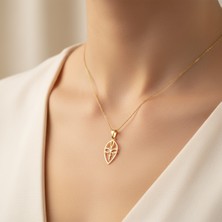 TabiTela 8 ayar altın kolye ucu maske   GM7476 1 gr