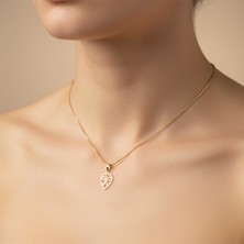 Tabitela 8 Ayar Altın Kolye Ucu Maske   GM7487 0.5 gr