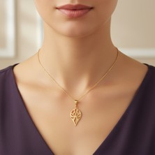 TabiTela 14 ayar altın kolye ucu maske   GM7490 1 gr