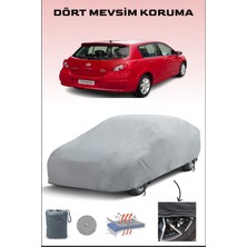 Nissan Tiida Hatchback ile Uyumlu Oto Branda, Araba Brandası, Su ve Güneş Geçirmez Araba Çadırı