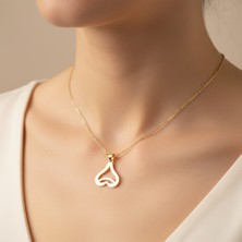 TabiTela 14 ayar altın kolye ucu güzel tasarımlar GM9030 1 gr