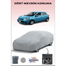 Nissan March ile Uyumlu Oto Branda, Araba Brandası, Su ve Güneş Geçirmez Araba Çadırı
