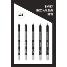 Emily Waterproof Eye Pencil 5'li Set NO:123