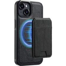 Teleplus iPhone 13 Kılıf Capella L3 Serisi Mıknatıslı Kartlıklı 2-1 Kapak