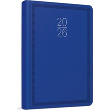 Gıpta 2026 Ticari Ajanda Günlük Kasa Ajandası 17X24 cm 112-EKK Lacivert
