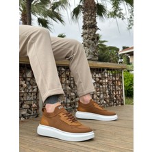 ET0812 Özel Örme Triko Tarz Taba Renk Spor Ayakkabı