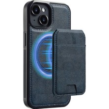 Teleplus iPhone 13 Kılıf Capella L3 Serisi Mıknatıslı Kartlıklı 2-1 Kapak