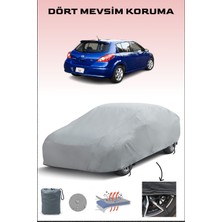 Breen Nissan Versa Hatch ile Uyumlu Oto Branda, Araba Brandası, Su ve Güneş Geçirmez Araba Çadırı