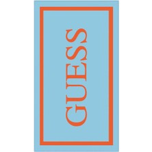 Guess Jacquard Frame Plaj Havlusu