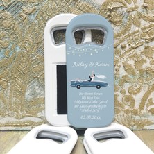 Otuz9 Reklam Dikdörtgen Açacaklı Magnet (10 Adet) Düğün - Nişan - Kına - Nikah - Söz