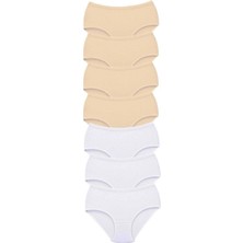 7 Adet Tutku Kadın Yüksek Bel Bato Kalın Lastik Külot S9