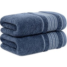 Pamuk Havlu Ladin Yumuşak ve Su Emici Banyo Havlusu 50X90