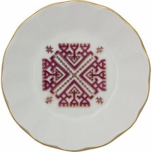 Porland Arabesque Desen Çay Tabağı Tekli 11CM 04ALM006025