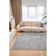 Orion 4223 Gri - Dokuma Halı | Flat Cut Desenli Salon Halısı