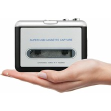 Sunyoy Taşınabilir Kaset Çalar Walkman Audio Music Player Tape To Mp3 Converter, Mixtape/kaseti Mp3