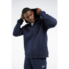 Reebok Rı Left Chest Logo Lacivert Erkek Eşofman Üstü