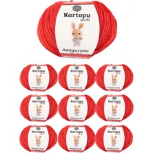 10 Adet Amigurumi El Örgü Ipi 50GR 1170