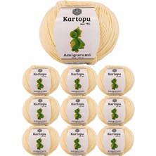 10 Adet Amigurumi El Örgü Ipi 50GR 331