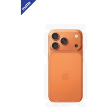iPhone 17 Pro Mat Arka ve Yan Koruyucu Kaplama Poliüretan Film