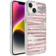 iPhone 14 Plus Uyumlu Airbagli Parlak Tasarımlı Ata Mimbo Kapak-No5