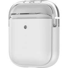 Airpods Uyumlu Ata Airbag 36 Darbelere Karşı Dayanıklı Kılıf-Şeffaf