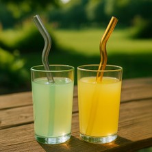 Renkli Cam Pipet ve Fırça Seti - 4'lü