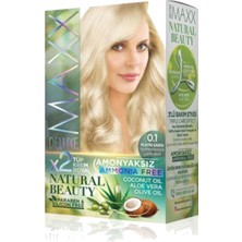 Natural Beauty Amonyaksız Saç Boyası 0.1 Platin Sarısı