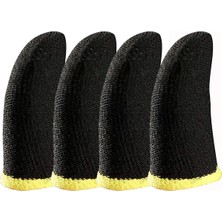 E-Spor Parmak Eldivenleri 4'lü - Pubg Oyun Eldiveni Ter Geçirmez 2 Çift - 4 Parmaklık