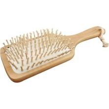 Doğal Ahşap Saç Fırçası 4b