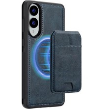 Teleplus Samsung Galaxy S25 Edge Kılıf Capella L3 Serisi Mıknatıslı Kartlıklı 2-1 Kapak