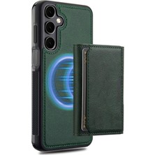 Teleplus Samsung Galaxy S25 Plus Kılıf Pollux L2 Serisi Mıknatıslı Kartlıklı 2-1 Kapak