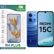 Redmi 15C ile Uyumlu Ekran Koruyucu 9h Esnek Nano Cam Şeffaf