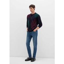 Mavi James Classic Denim Indigo Mavisi Puslu Gabardin Pantolon 0042487697