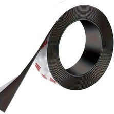 Deyhome Yapışkanlı Şerit Mıknatıs Magnet Kes Kullan Güçlü 2 cm x 1 Metre