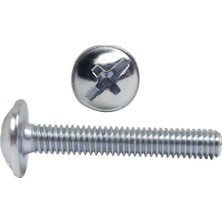 Yıldız Başlı Rysb Kulp Vida Civata M4X15 - 100 Adet