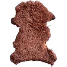 Gerçek Uzun Tüylü Koyun Postu - Naturel Uzun Tüylü Koyun Postu - Doğal Post Paspas